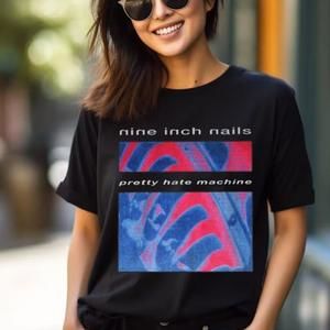 Nine Inch Nails T-Shirt Pretty Hate Machine Retro 1990S T-Shirt Unisex Shirt